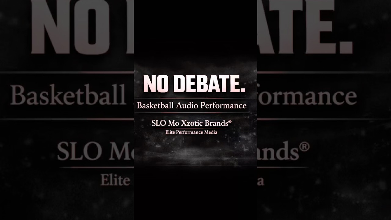 NO DEBATE — LISTEN BEFORE YOUR NEXT DUNK | Global elevation.Original sound by SLO Mo Xzotic Brands®.