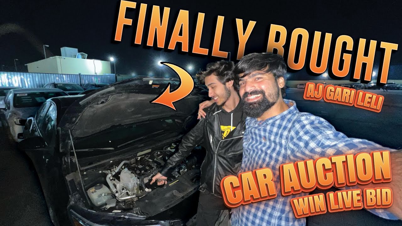 Finally Bought Car | Aj Gari Leli | Car Auction Sharjah, Dubai, UAE | Win Live Bid
