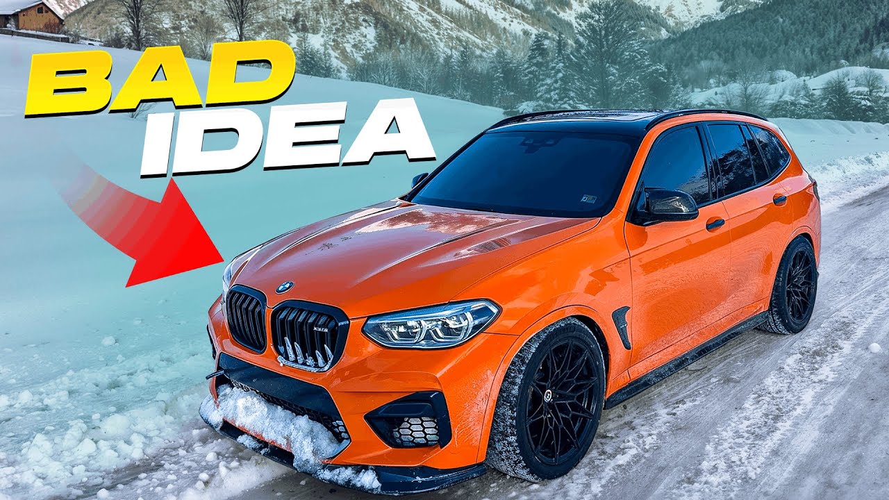 I TOOK MY SINGLE TURBO X3M OUT IN A SNOWSTORM…