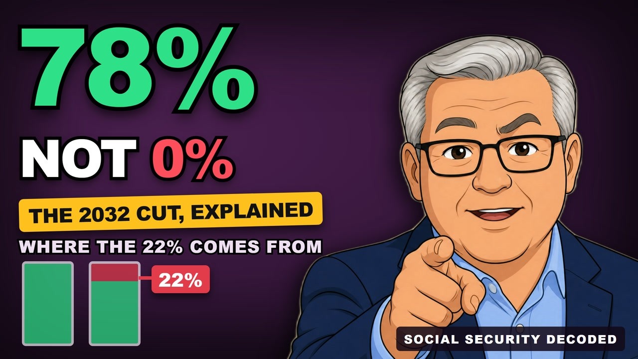 The 22% Social Security Cut in 2032, Explained: Where the Number Comes From (And Why It Is Not Zero)