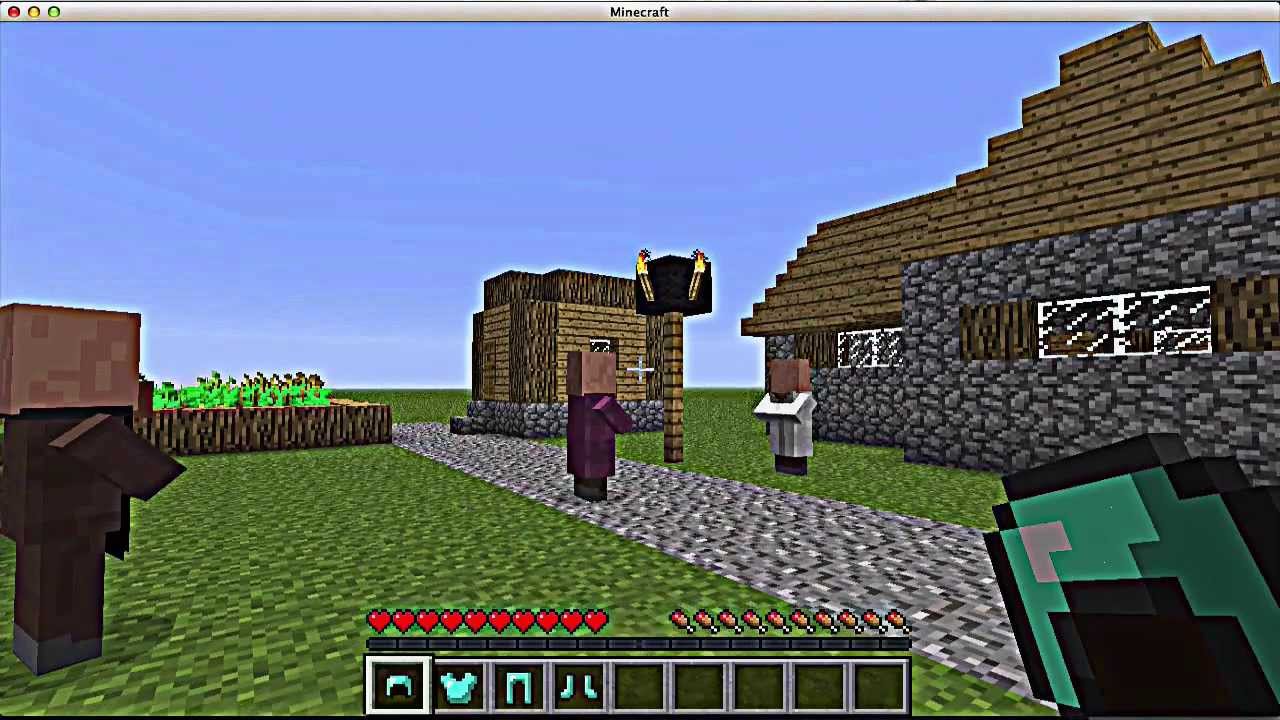 How to put armour on without opening your inventory