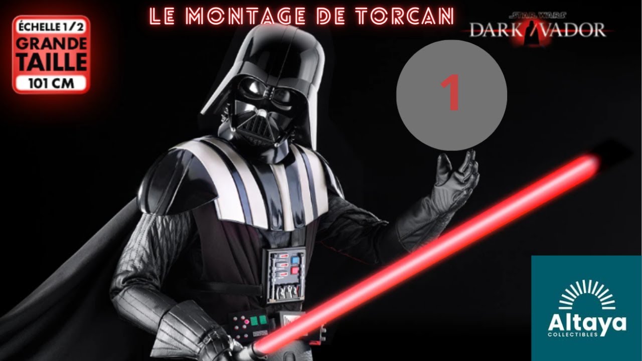 altaya dark vador presentation de la collection et montage du numero 1