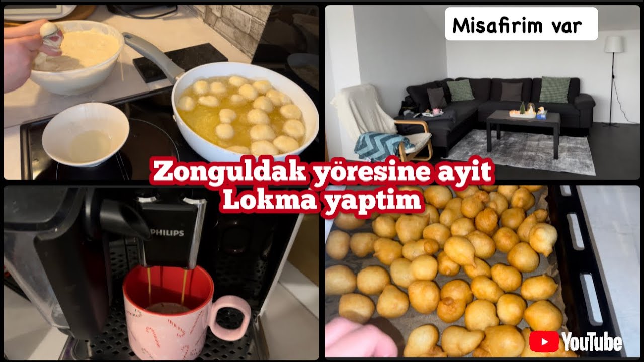 Zonguldak yöresine ayit Lokma yaptim | Günlük Vlog | Misafirim var | aksam menüde ne var🤔