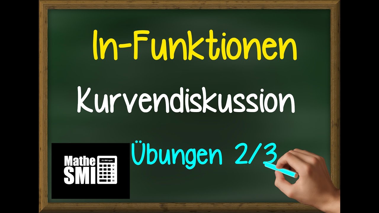 Mathe Abitur/Fachabi: Kurvendiskussion mit ln-Funktionen (Übungen 2/3)