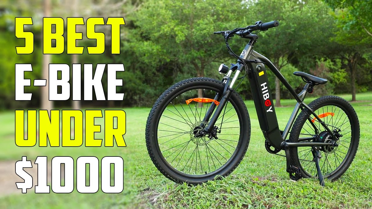 Top 5 Best Electric Bikes Under $1000 2024 | Best E-Bike Under 1000