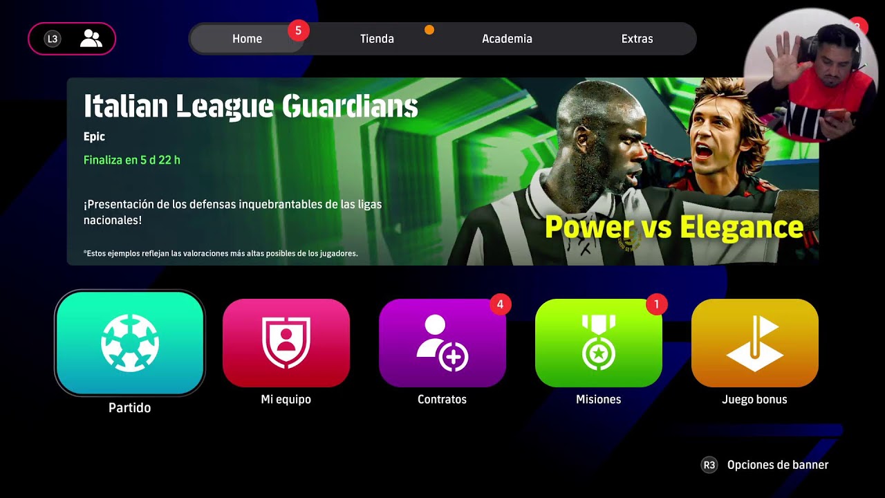 Lunes de EFOOTBALL 2026