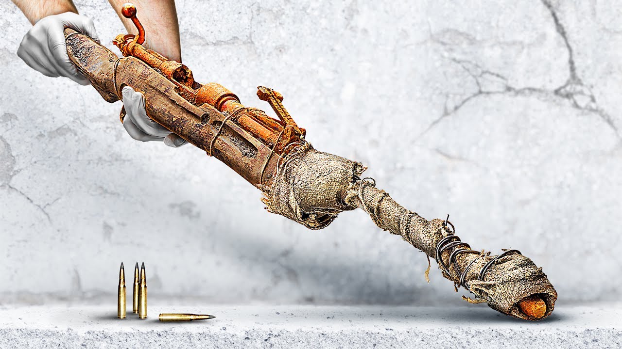 Mauser K-98 | Old Rusty Rifle Restoration