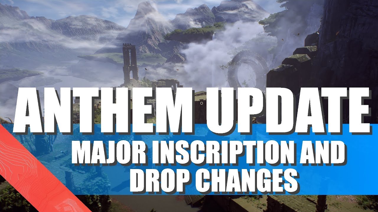 Anthem | Loot Update and Inscription Changes