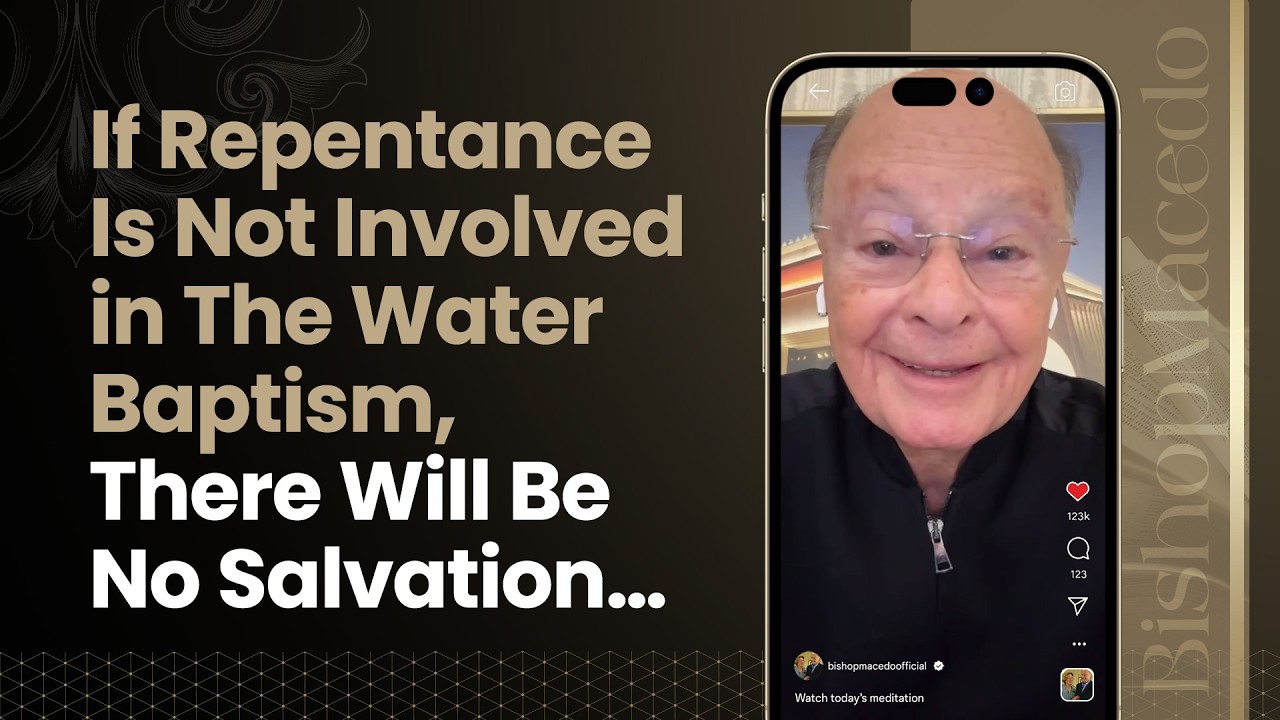 If Repentance Is Not Involved in The Water Baptism, There Will Be No Salvation…