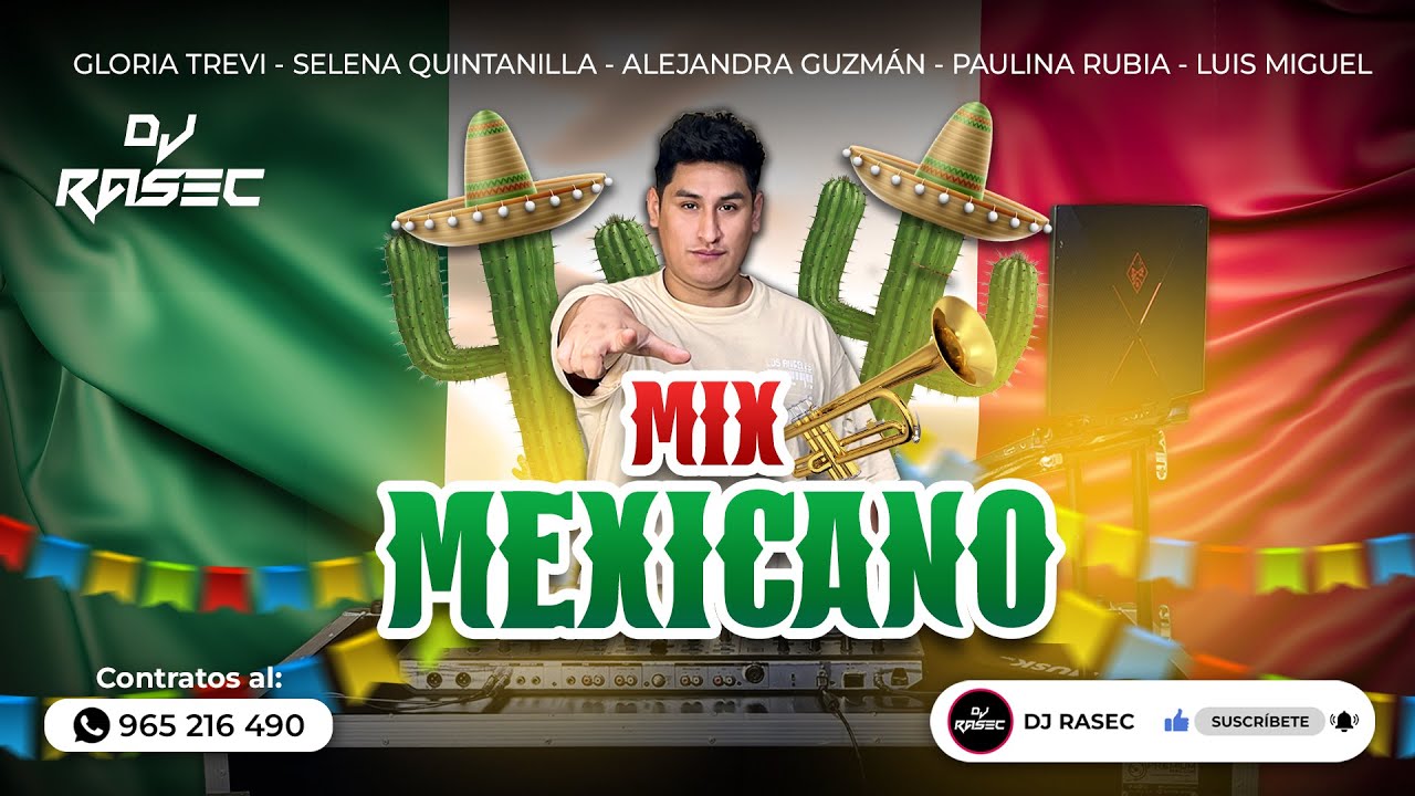 MIX MEXICANO 🇲🇽 2025 | Selena, Thalía, Paulina Rubio, Gloria Trevi, Maná, Luis Miguel, Pandora