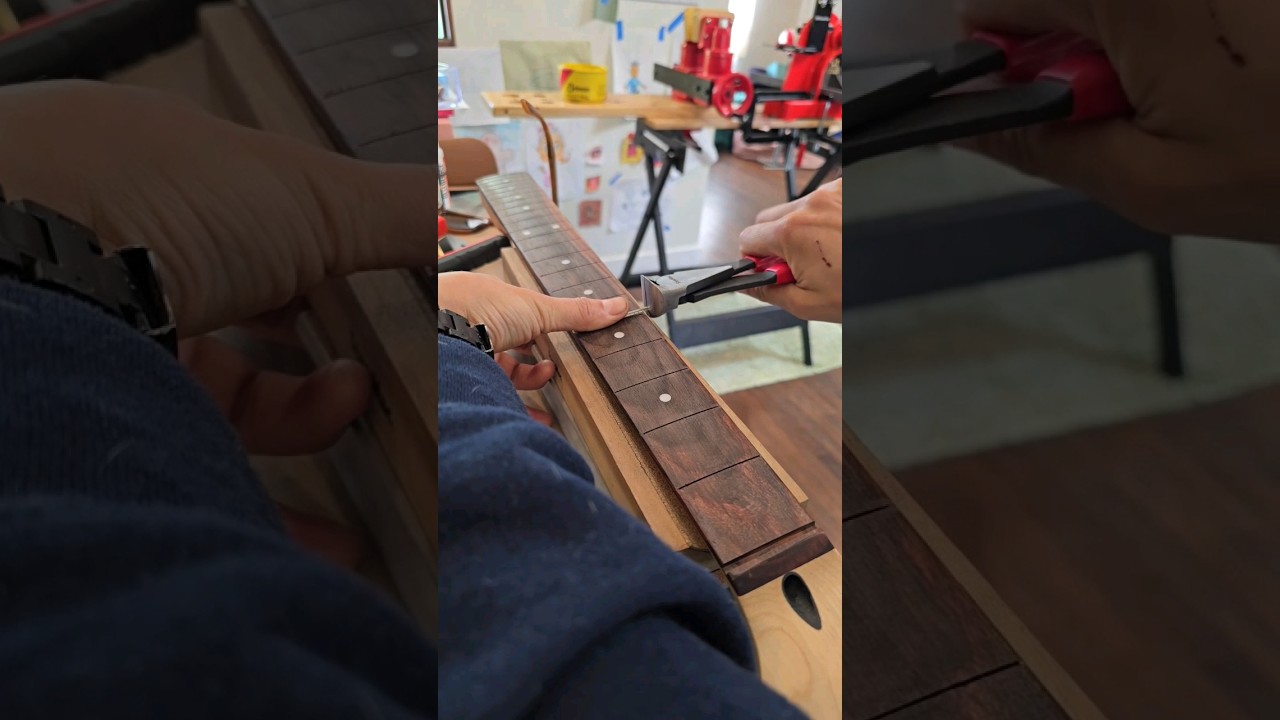 Учимся перестраивать гитару #guitar #fender #stratocaster #перестраивать #luthier