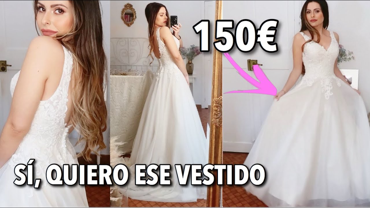 PROBÁNDOME VESTIDOS DE NOVIA hechos a MEDIDA y FIESTA (Boda, Graduación...) JJs HOUSE | Bstyle