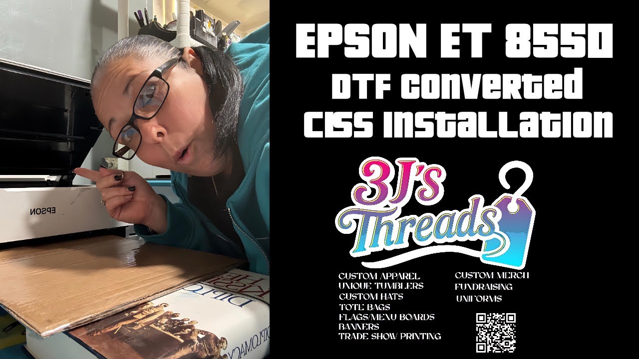 Epson ET 8550- CISS Installation 
