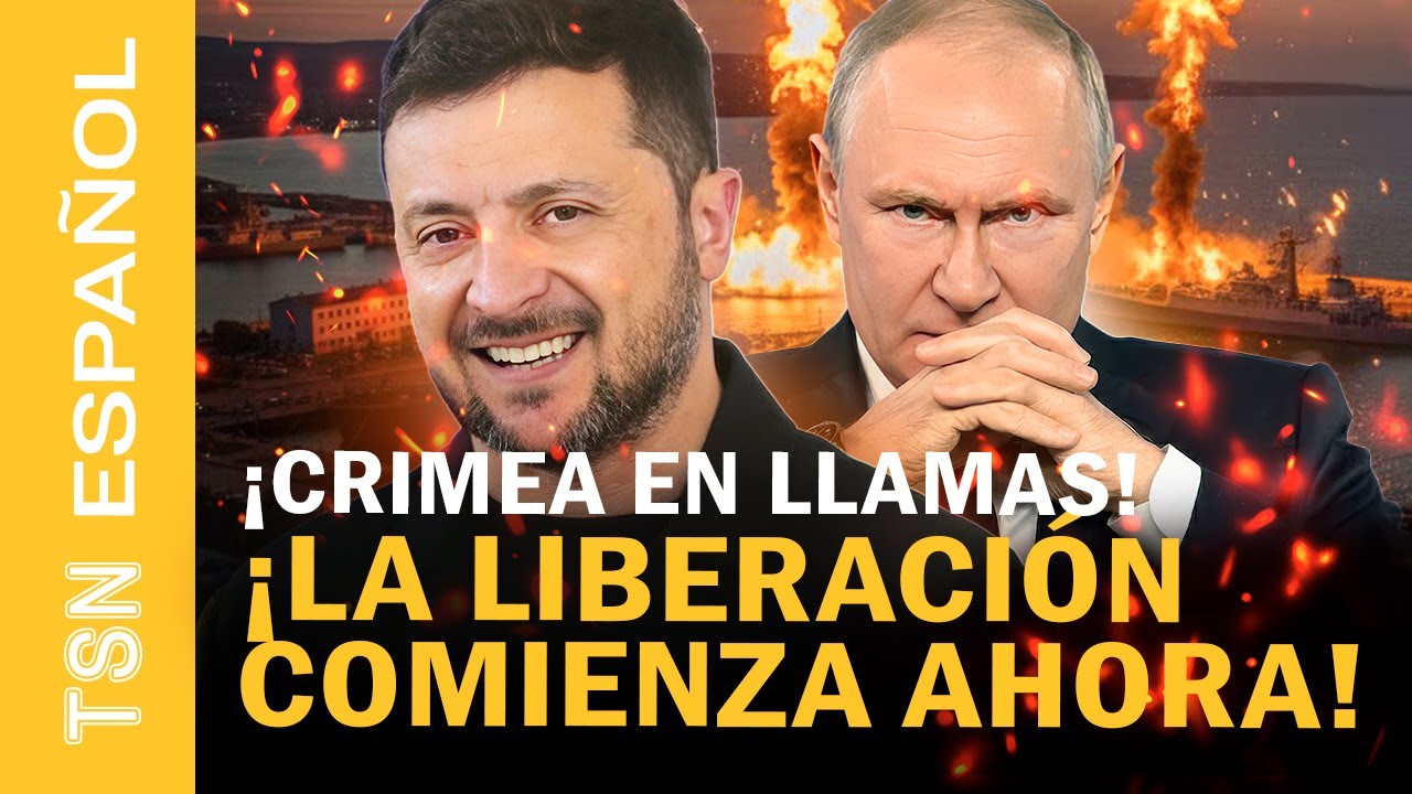 ¡HACE 5 MINUTOS! ¡TROPAS RUSAS HUYEN DE CRIMEA! ¡LOS OBJETIVOS MILITARES DE PUTIN FUERON DESTRUIDOS!