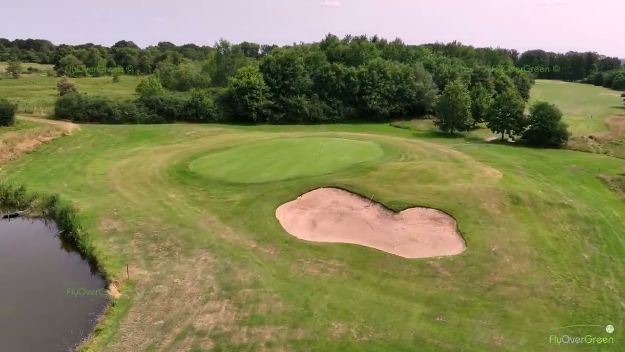 Golf Du Chateau D'avoise - drone aerial video - Overview