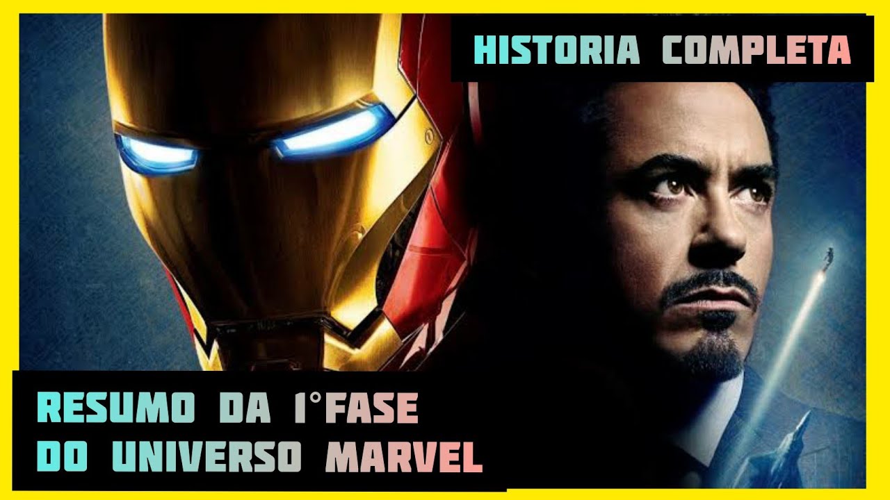 RESUMO DA PRIMEIRA FASE DA MARVEL - EXPLICADO (OS VINGADORES)
