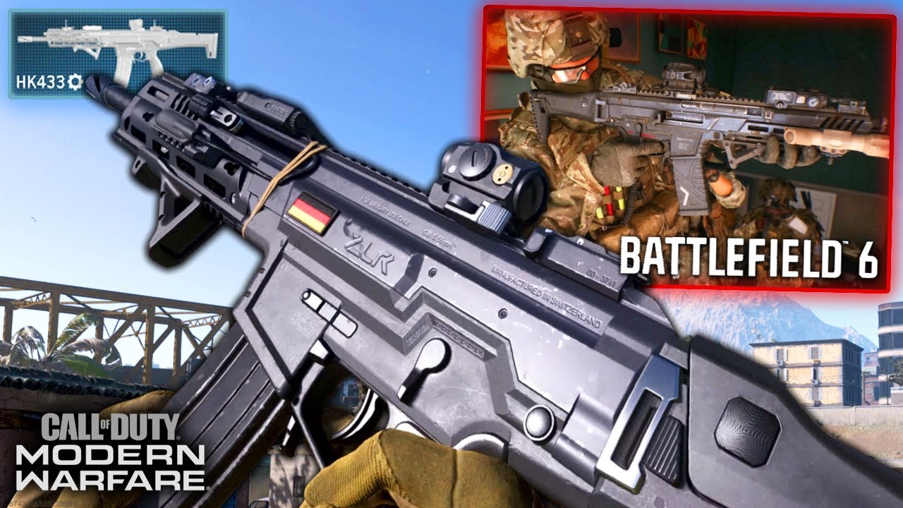 Battlefield 6 Loadout - U.S. Soldier HK433 Build in Modern Warfare (2019) Gameplay (Nuke🤯)