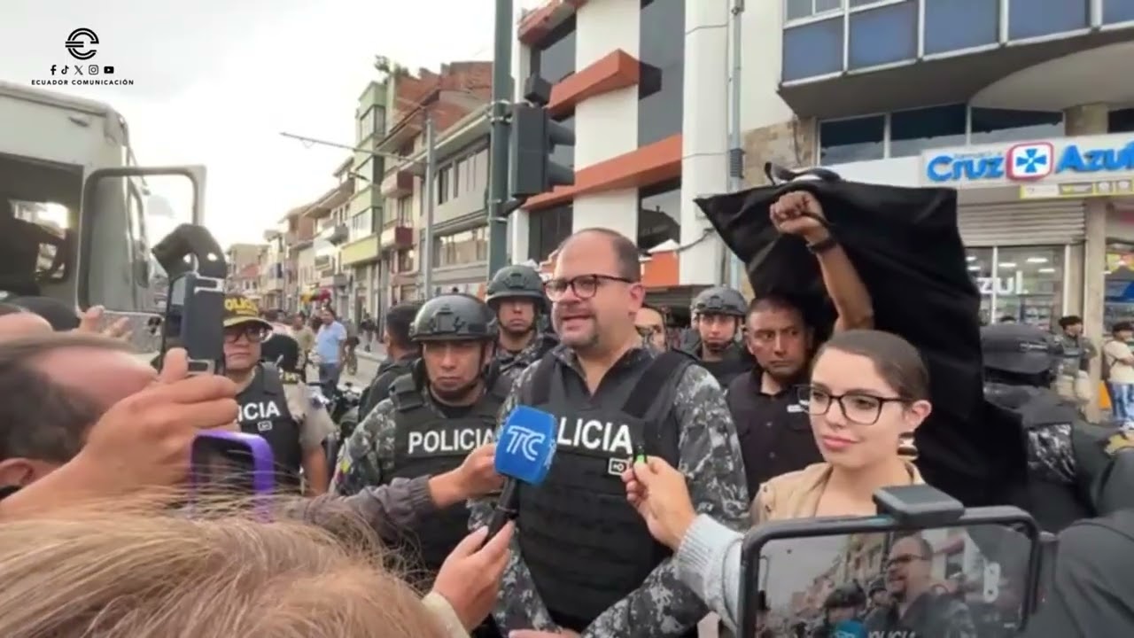 POLICÍA SE TOMA CUENCA PARA LUCHAR CONTRA LA DELINCUENCIA ORGANIZADA