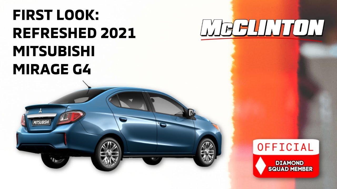 2021 Mitsubishi Mirage G4 First Look