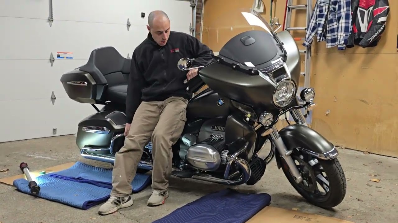 Как поднять BMW R18 Transcontinental #подъеммотоцикла