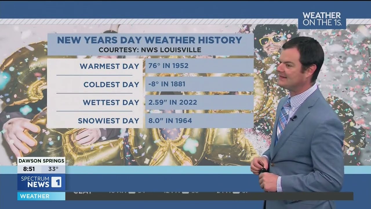 Robert Suhr Spectrum News 1 Bowling Green Forecast 1-1-25