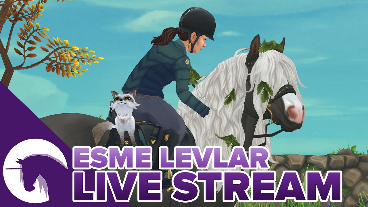 Esme Levlar Black Forest-Hästen Theana 🍃 (STAR STABLE ONLINE LIVESTREAM)