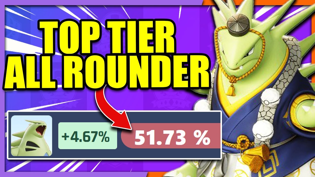YES YOU SHOULD PLAY TYRANITAR | Pokemon Unite