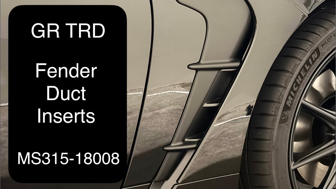 Вставки для крыльев GR TRD MS315-18008