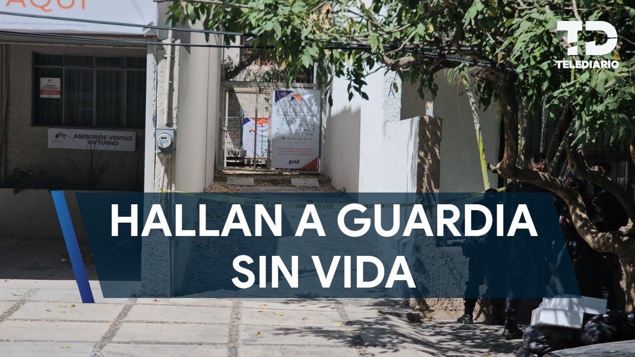 Encuentran a guardia de seguridad sin vida dentro de bodega en Guadalajara
