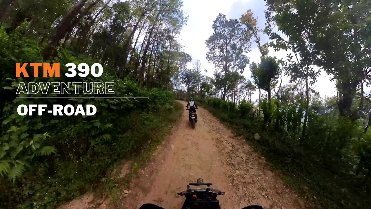 KTM Adventure 390 Off-road ride