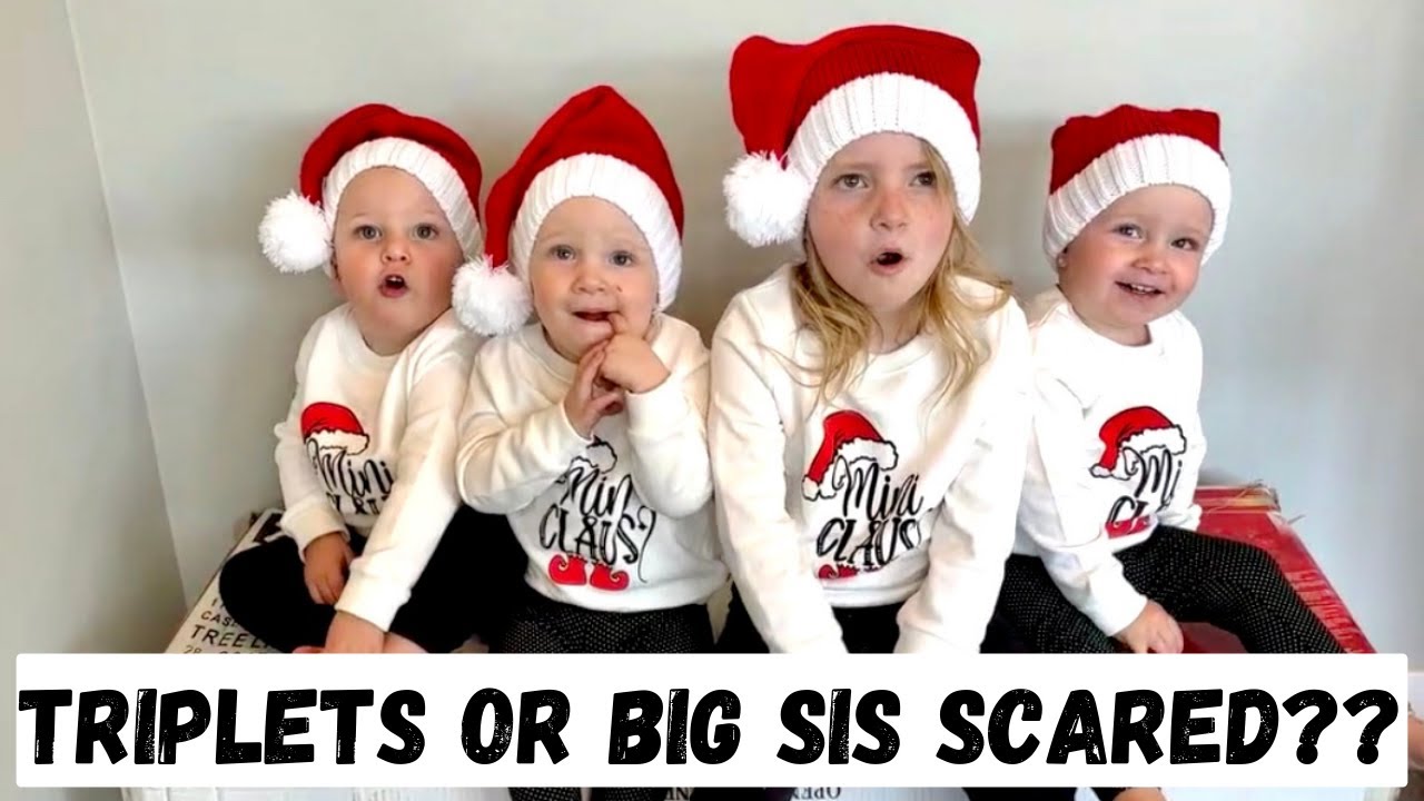 Deathly afraid of Elf on the Shelf!?...Triplets or Emrie?