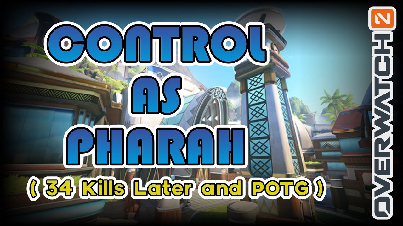 Overwatch 2: Control as Pharah - 34 Kills and Play of the Game