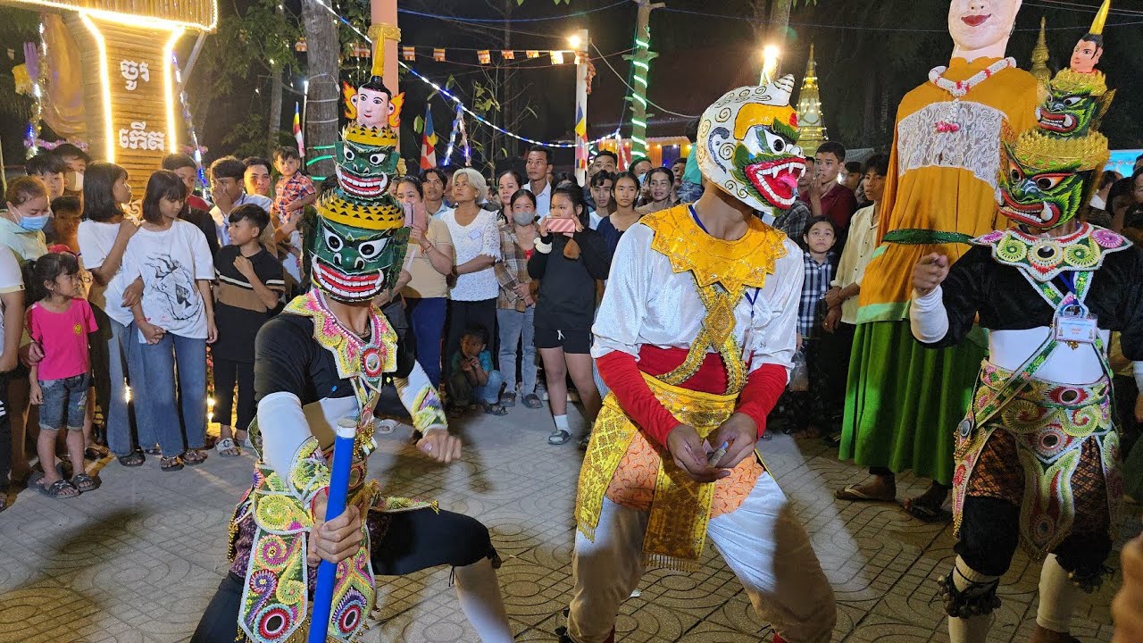 ✅Múa chằng và khỉ đội kim banh /lễ kết giới sima chùa ô chúc/Sơn Tinh tv 