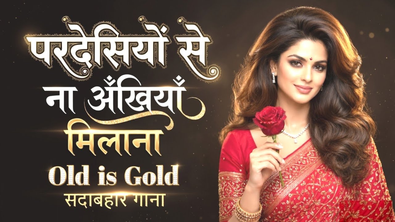 Pardesiyon Se Na Akhiyan Milana | Old song bollywood | Hindi old song Track | Hindi songs superhit
