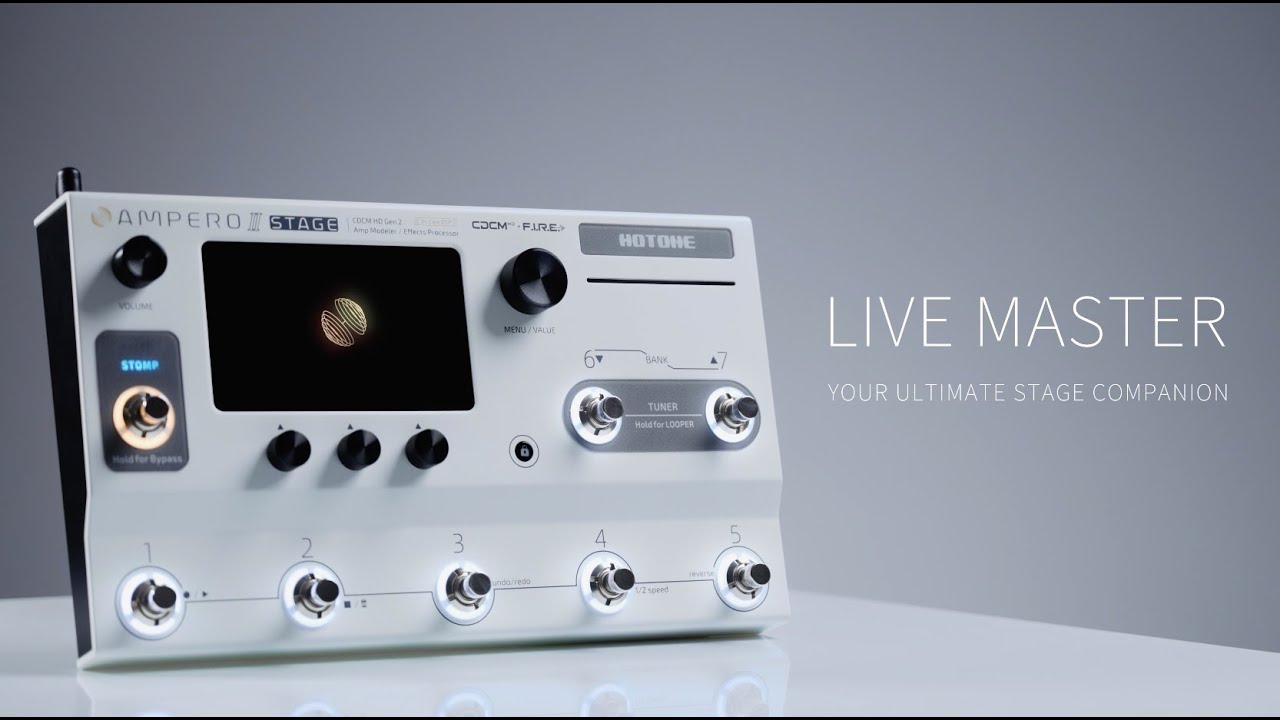 Introducing Ampero II Stage: The Extraordinary Flagship of the Ampero Series