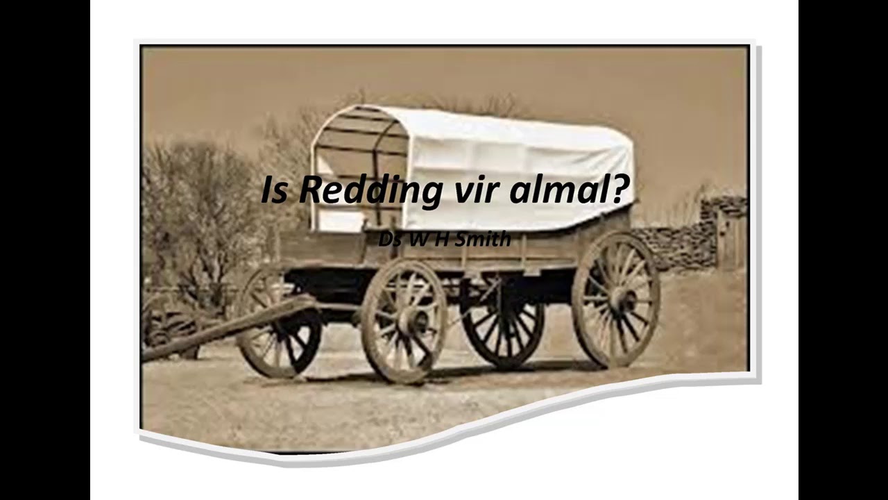Is Redding vir almal?