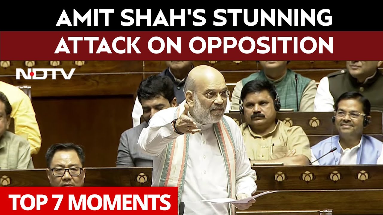 Home Minister Amit Shah's Explosive Speech on Operation Sindoor In Rajya Sabha