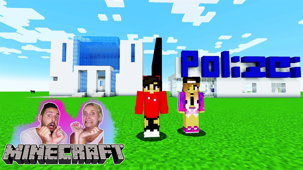 NINAS POLIZEISTATION vs KAANS POLIZEISTATION! Welches Revier ist besser? Minecraft Build Battle