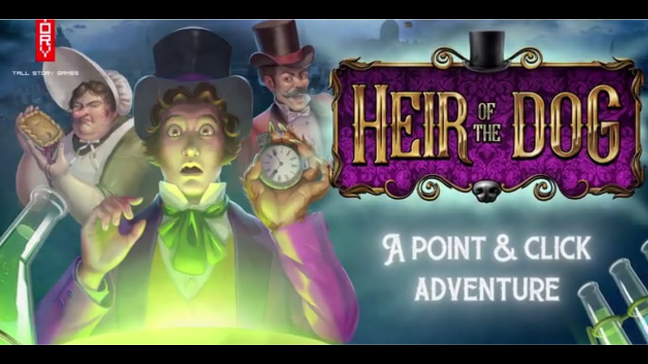 Heir of the Dog - a pixel-art point & click comedy adventure