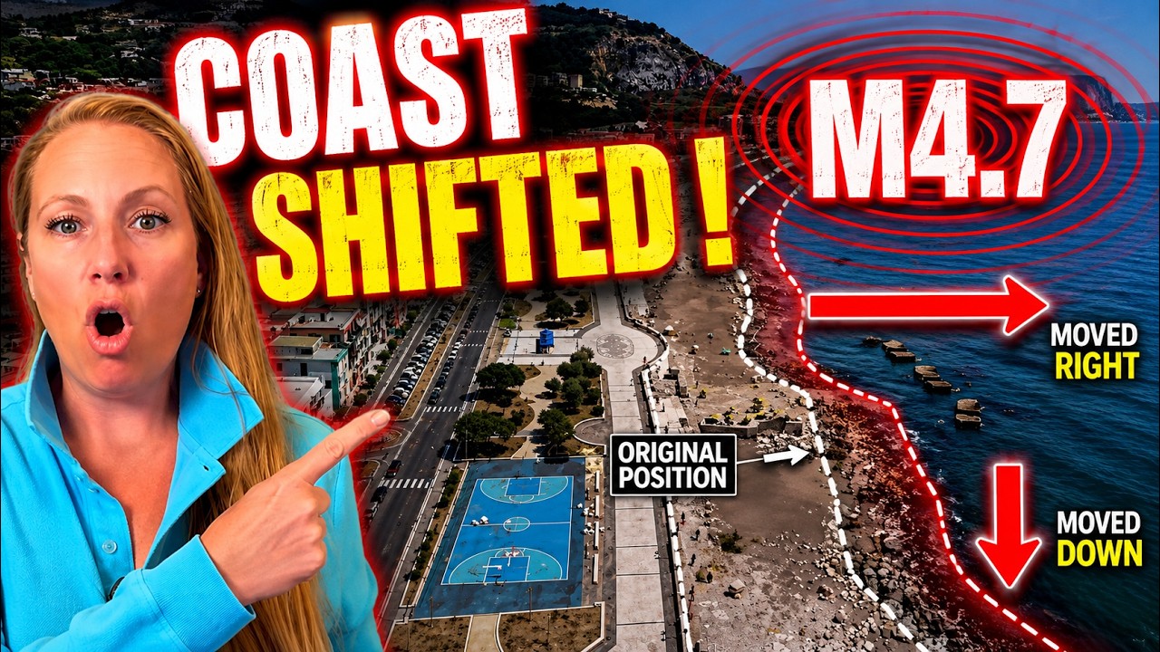 SHOCKING NEW DATA! M4.7 PERMANENTLY SHIFTED the COAST at Campi Flegrei SUPERVOLCANO