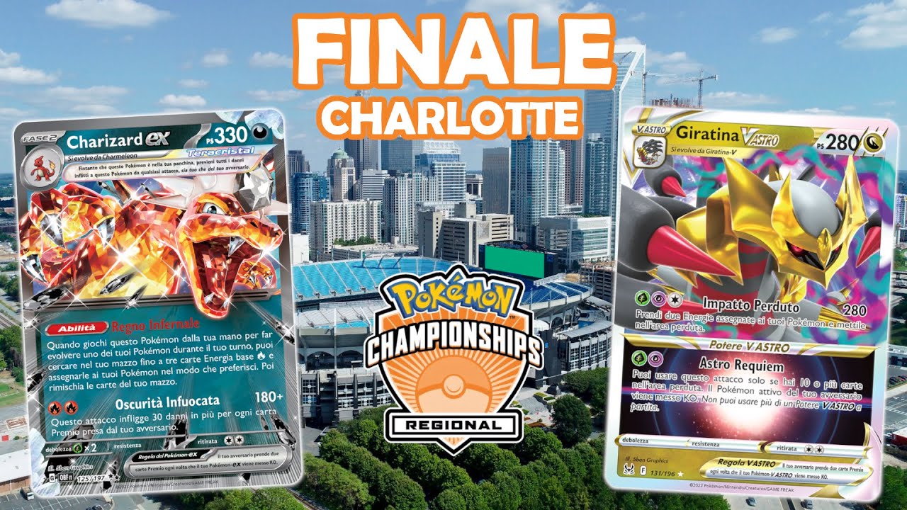 GIRATINA vs CHARIZARD: qual è il mazzo PIÙ FORTE DI TUTTI? | Finale Charlotte Regional 2024