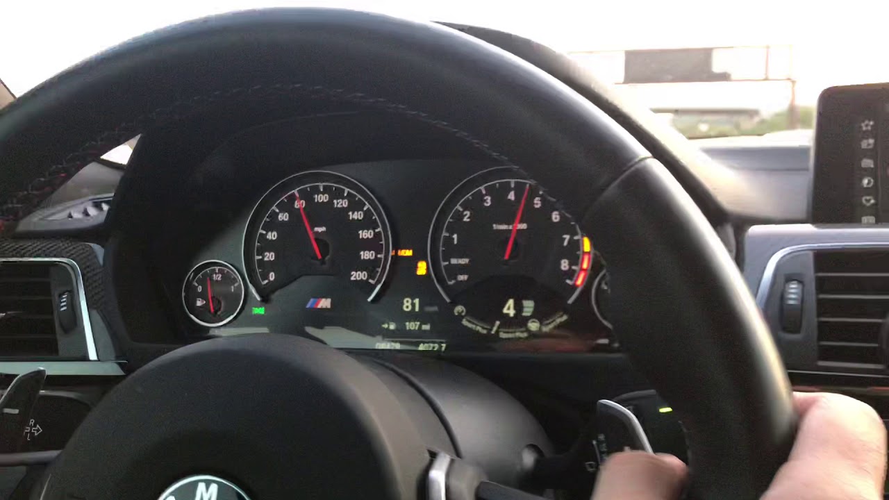 BMW M4 full e85 tune Top Speed Run 80-197mph pull