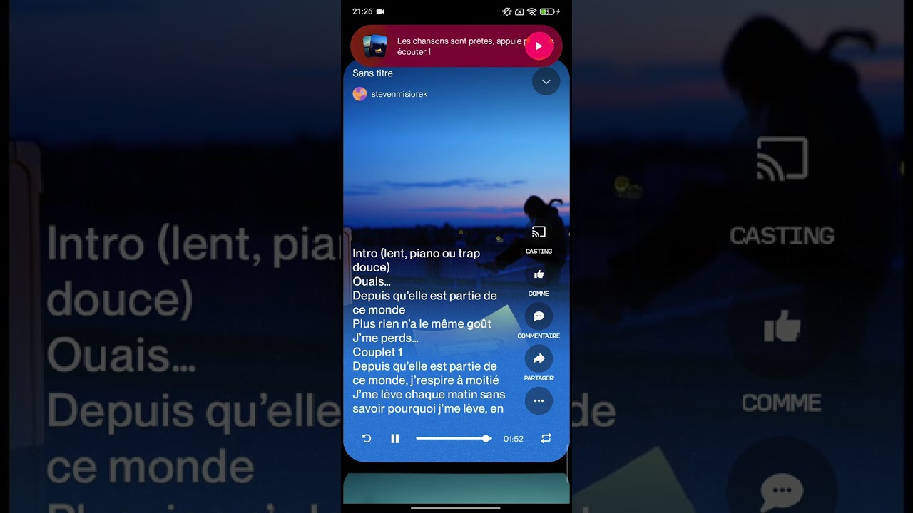 Depuis quel est partie de ce monde 