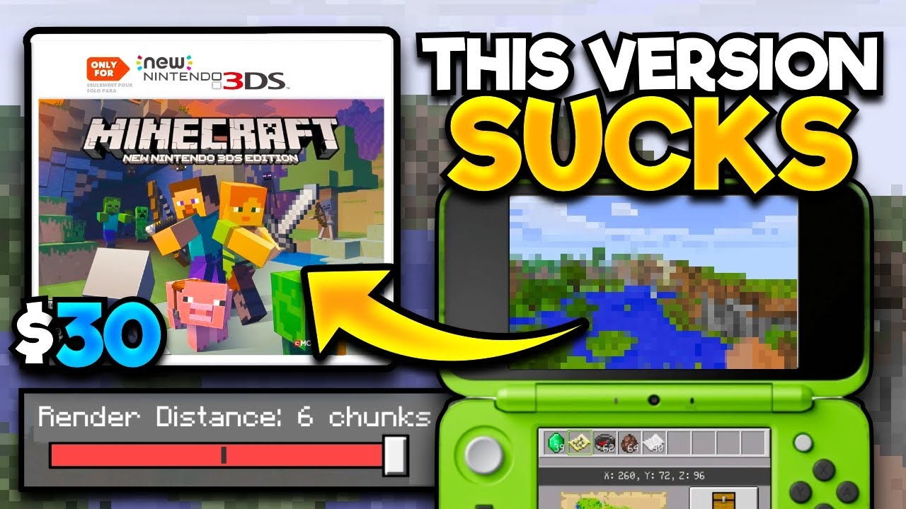 DON'T Play Minecraft on Nintendo 3DS