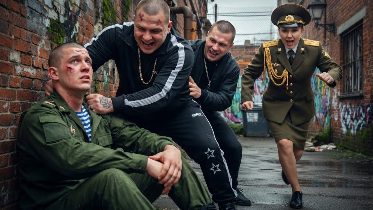 Мать-генерал, увидев избиение своего сына-рядового в отпуске, уничтожает бандитскую группировку.