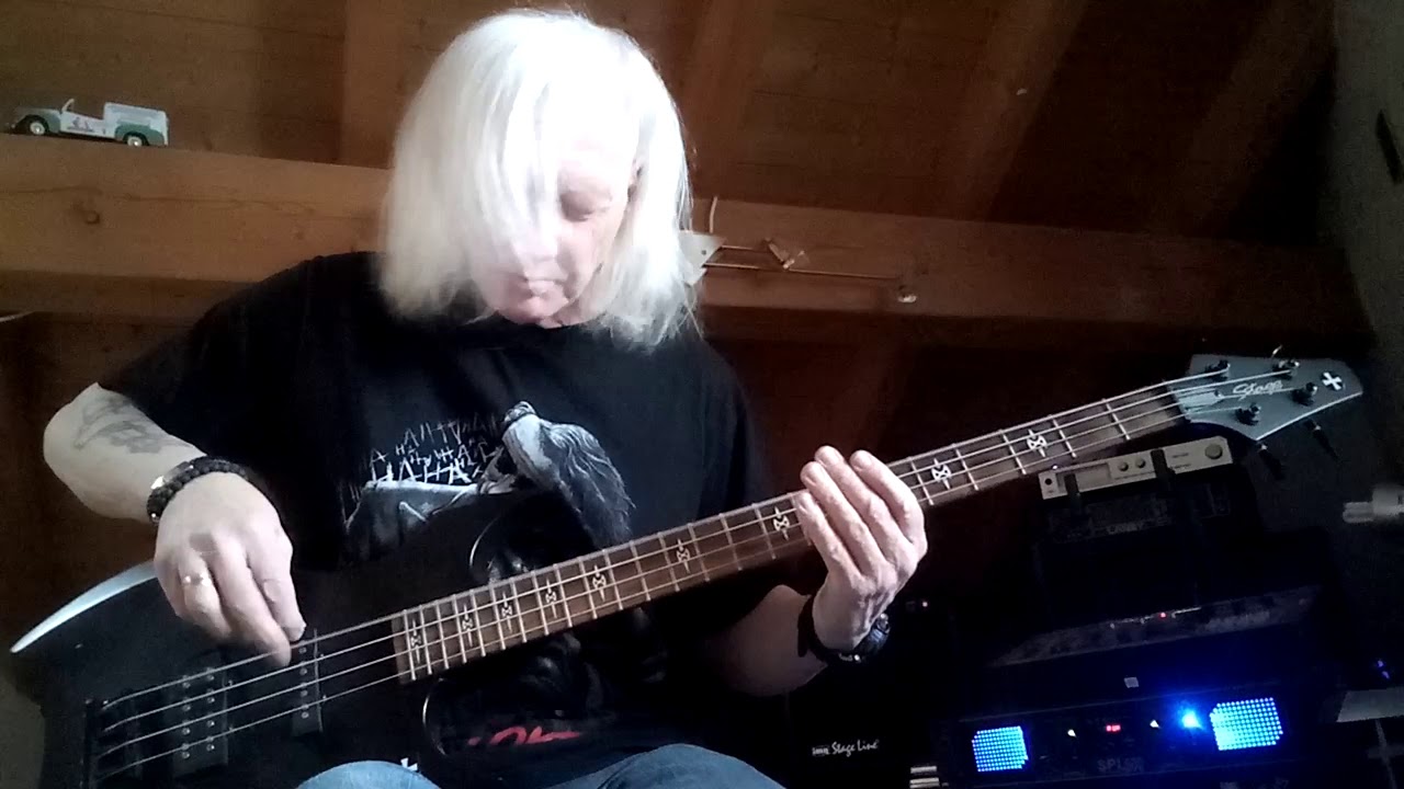 Nightwish-Over the Hills and Faraway Bass Cover