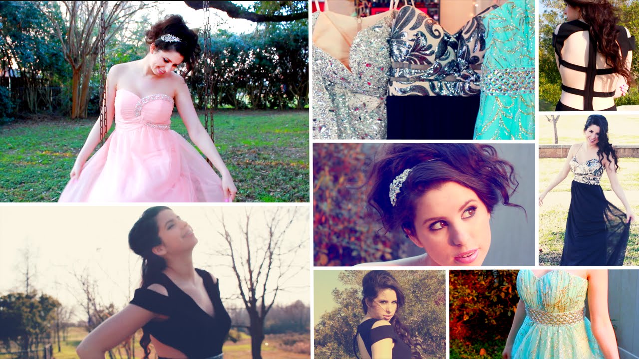 Get Ready For Prom With Me! The Perfect Prom Makeup, Hair and Prom Dress Look Book!