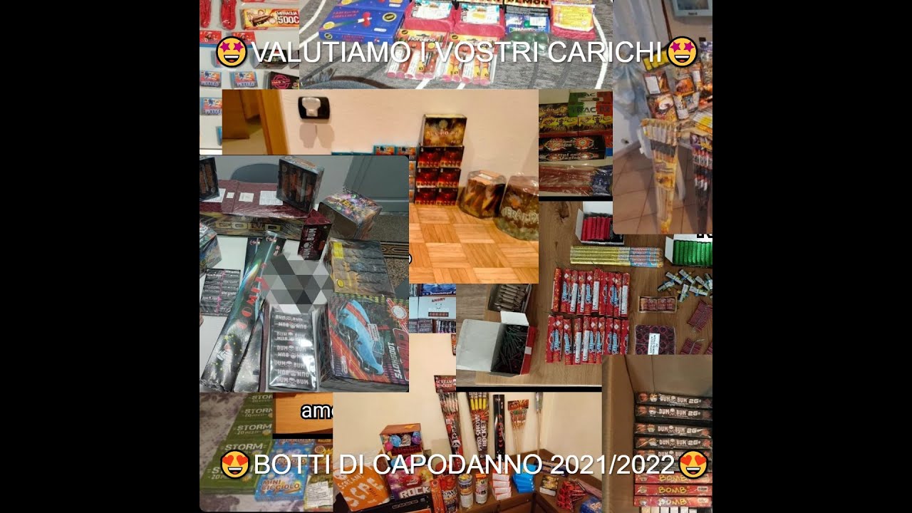 VALUTO I VOSTRI CARICHI DI CAPODANNO!