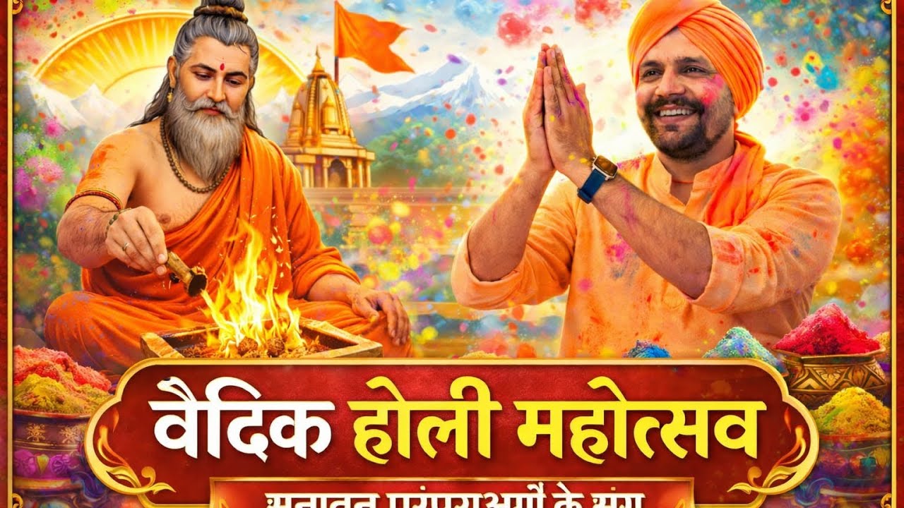 आर्यावर्त का वसंत वैभव: नवशस्येष्टी होलिकोत्सव/Why Holi is Important@Acharyaanujj 