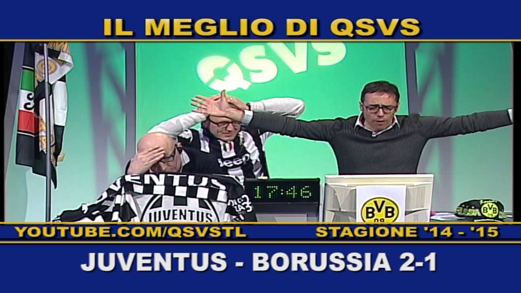 QSVS - I GOL DI JUVENTUS - BORUSSIA 2-1 - TELELOMBARDIA
